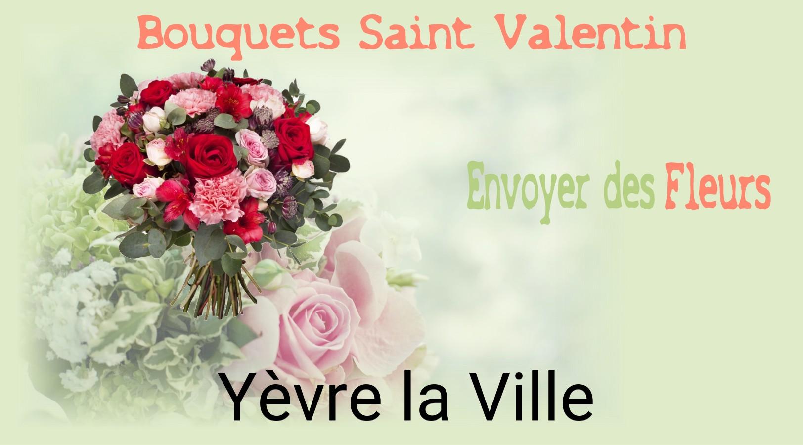 Roses de Saint-Valentin livrées à Yèvre-la-Ville